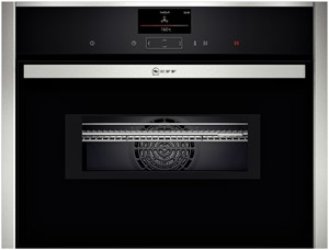 Neff C17MS22N0 forno 45 L 3650 W Nero, Acciaio inox