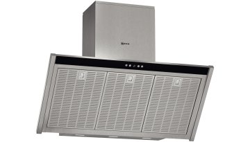 Neff DMH 3964 N Cappa aspirante a parete Nero, Acciaio inox 790 m³/h