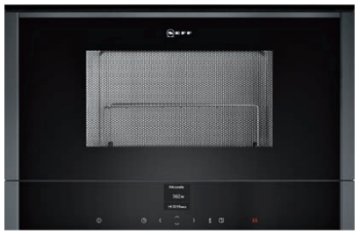 Neff C17GR00G0 forno a microonde Grafite, Acciaio inox Microonde con grill Da incasso 21 L 900 W