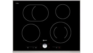 Neff T14T72N2 piano cottura Nero Da incasso Ceramica 4 Fornello(i)