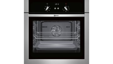 Neff B14M42N5 forno 66 L Nero, Acciaio inox