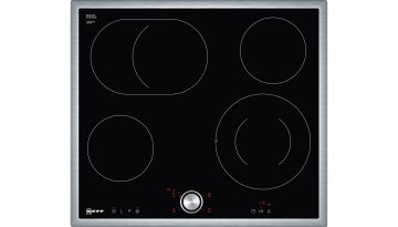 Neff T16BT76N0 piano cottura Nero Da incasso Ceramica 4 Fornello(i)
