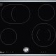 Neff T16BT76N0 piano cottura Nero Da incasso Ceramica 4 Fornello(i) 6