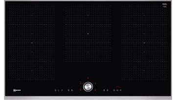 Neff T59TT60N0 piano cottura Nero, Acciaio inox Da incasso Piano cottura a induzione 5 Fornello(i)