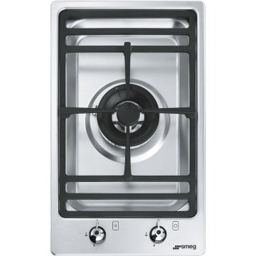 Smeg Classic Classica Piano di cottura PGF31G-1 Acciaio Inox
