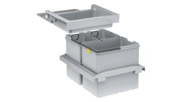 Franke Trolley Vario 45 34 L Rettangolare Grigio