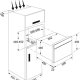 Franke Crystal Inox FMW 380 CS G XS Acciaio inox Da incasso 38 L 1000 W 3
