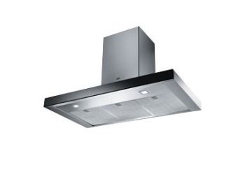 Franke Crystal Touch 90 Cappa aspirante a parete Nero, Acciaio inox 660 m³/h
