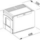 Franke Cube 50 32 L Rettangolare Nero 3