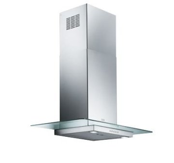 Franke GLASS 90 EB Cappa aspirante a parete Acciaio inox 410 m³/h
