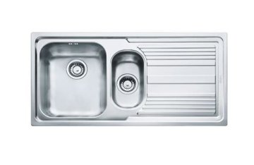 Franke Logica LLX 651/D Acciaio inox