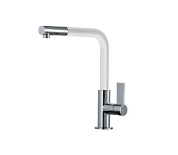 Franke Neptune Pull-Out Cromo, Bianco