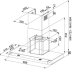 Franke Neptune Soft 90 Cappa aspirante a parete Nero, Acciaio inox 760 m³/h 3