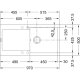 Franke Maris MRG 611-L Lavello montato su piano Rettangolare Fragranito 3