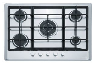 Franke FHM 705 4G TC XT C Acciaio inox Da incasso Gas 5 Fornello(i)
