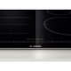 Bosch PIN675N27E piano cottura Nero, Acciaio inox Da incasso Piano cottura a induzione 4 Fornello(i) 3