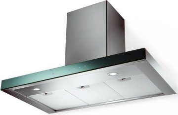 FABER S.p.A. Stilux EG8 X/V A90 Logic Cappa aspirante a parete Specchio, Acciaio inox 660 m³/h