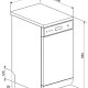 Smeg LSA4513X lavastoviglie Libera installazione 10 coperti 3