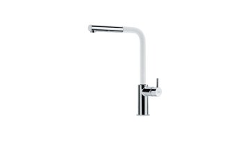 Franke Neptune Style Doccia Cromo, Bianco