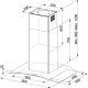 Franke FGC 915 I XS Cappa aspirante a parete Acciaio inox 660 m³/h 3