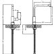 Smeg MFQ6-IS2 rubinetto Acciaio inox 3