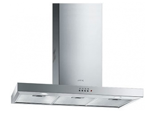 Smeg KSE91X-1 cappa aspirante Cappa aspirante a parete Acciaio inox 475 m³/h