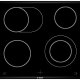 Bosch NKN775J17E piano cottura Nero, Acciaio inox Da incasso 4 Fornello(i) 2