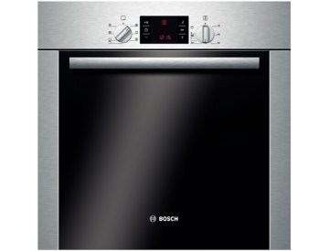 Bosch HBA43B252F forno 67 L Nero, Acciaio inox
