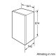 Bosch KIR18X30 frigorifero Da incasso 151 L Bianco 3
