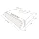 Elica Estraible T ST GR/F/60 Semintegrato (semincassato) Argento, Acciaio inox 170 m³/h 3