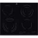 Electrolux EHF6343FOK piano cottura Nero Da incasso 60 cm Ceramica 4 Fornello(i) 2
