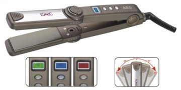 AEG HC 5590 Piastra per capelli Caldo Marrone 50 W