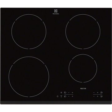 Electrolux EHH6340FSK piano cottura Nero Da incasso Piano cottura a induzione 4 Fornello(i)
