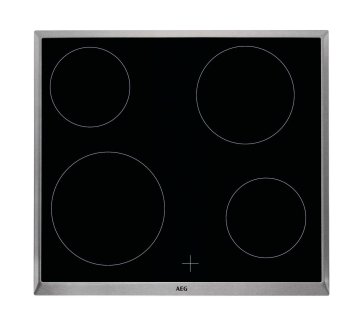 AEG HE604000XB Nero Da incasso Ceramica 4 Fornello(i)