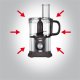 AEG FP5300 robot da cucina 700 W Nero, Acciaio inox 3