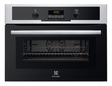 Electrolux EVY7600AOX 43 L Nero, Acciaio inox