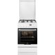 Electrolux EKK54553OW Cucina Elettrico Gas Nero, Bianco 2