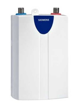 Siemens DH05101 scaldabagno Verticale Senza serbatoio (istantaneo) Bianco