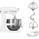 KitchenAid 5KSM7591X Sbattitore con base 500 W Acciaio inox, Bianco 3