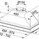 Franke Box FBI 712 XS Integrato a soffitto Acciaio inox 290 m³/h 3