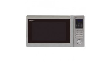 Sharp R722STWE Acciaio inox Solo microonde Superficie piana 25 L 900 W