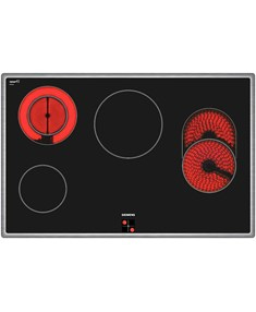 Siemens EA845GN17 piano cottura Nero Da incasso Ceramica 4 Fornello(i)