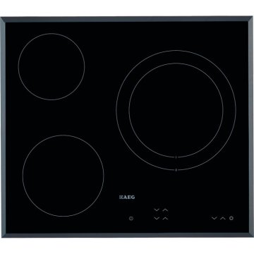 AEG HK623021FB piano cottura Nero Da incasso Ceramica 3 Fornello(i)