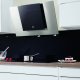 Electrolux EFF80680BX Cappa aspirante a parete Nero, Acciaio inox 860 m³/h 9
