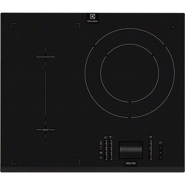 Electrolux EHO6832FOG piano cottura Nero Da incasso Piano cottura a induzione 3 Fornello(i)