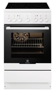 Electrolux EKC51350OW cucina Elettrico Ceramica Bianco