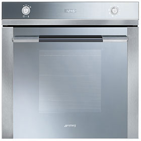 Smeg SF106 forno 79 L Argento, Acciaio inox