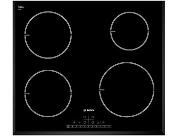 Bosch PIE651F17E piano cottura Nero Da incasso Piano cottura a induzione 4 Fornello(i)