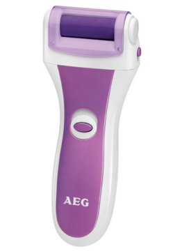 AEG PHE5642 apparecchio per la cura del piede Callus remover Viola, Bianco