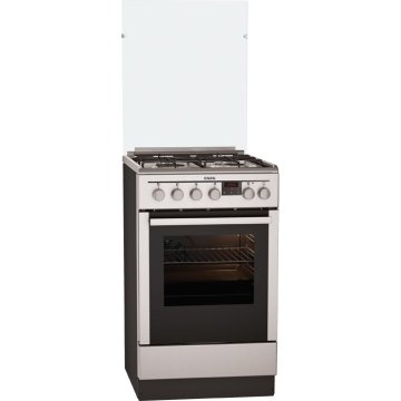 AEG 47395GM-MN cucina Elettrico Gas Acciaio inox
